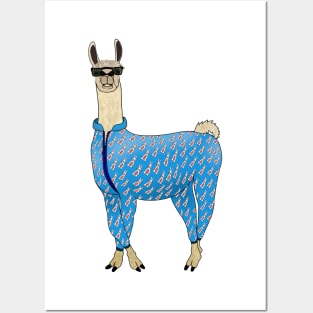 Pajama Llama Posters and Art